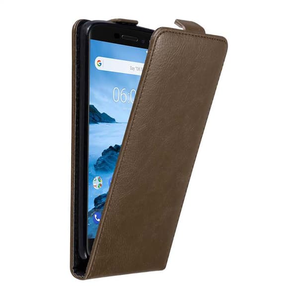 Deksel til Nokia 6.1 Flip Etui med magnetisk lukking