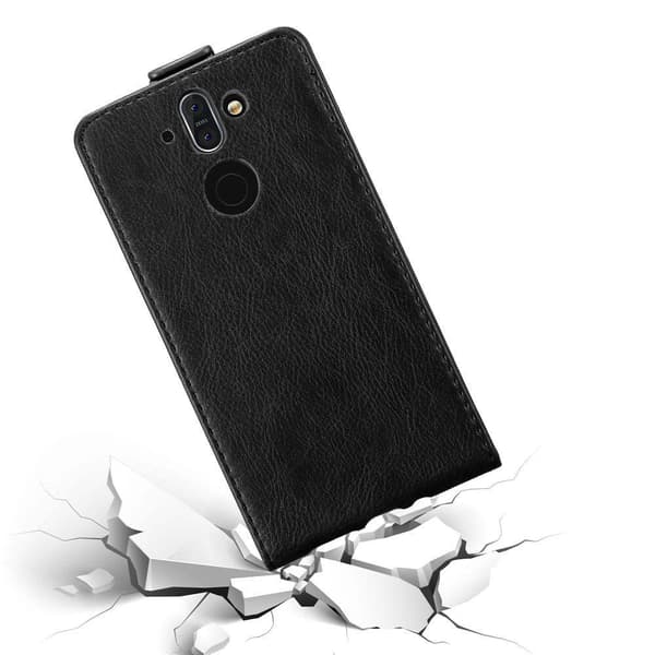 Deksel til Nokia 8 Sirocco Flip Etui med magnetisk lukking