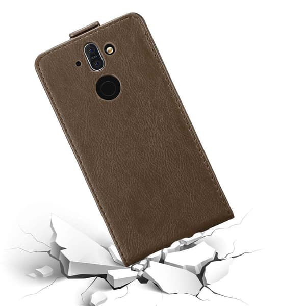 Deksel til Nokia 8 Sirocco Flip Etui med magnetisk lukking