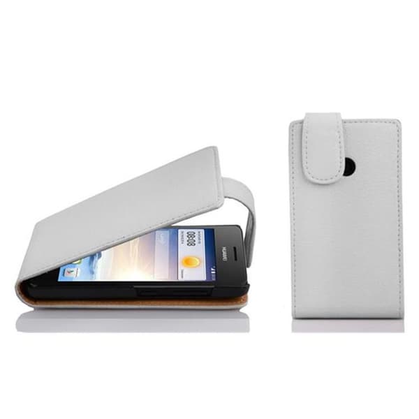 Deksel til Huawei ASCEND G330 Flip Etui laget av strukturert kunstskinn