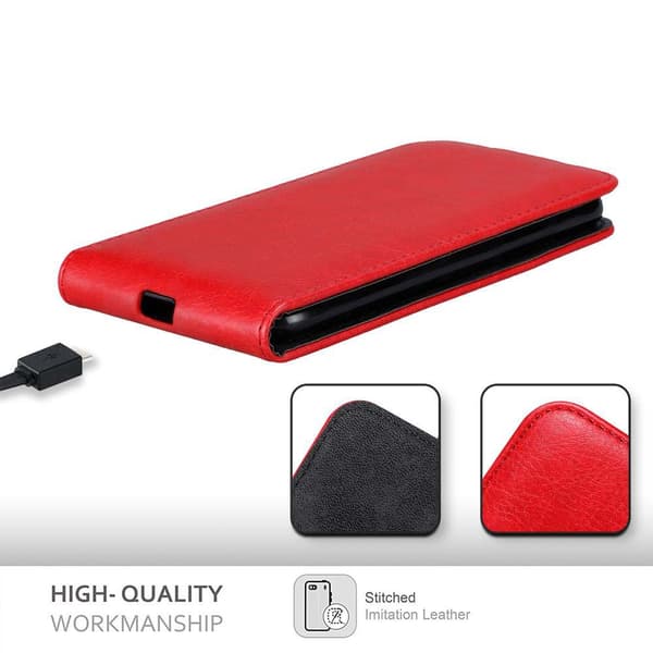 Deksel til Nokia 1 2018 Flip Etui med magnetisk lukking