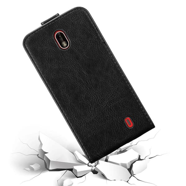 Deksel til Nokia 1 2018 Flip Etui med magnetisk lukking