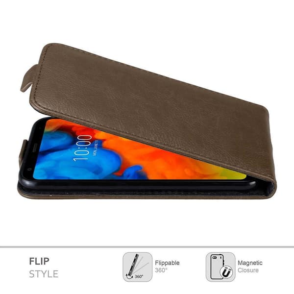 Deksel til LG Q STYLUS Flip Etui med magnetisk lukking
