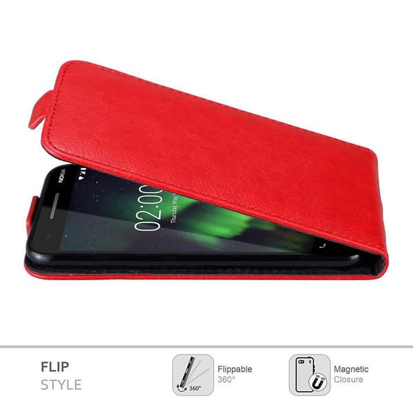 Skyddsfodral för Nokia 2.1 Fodral Skal i flipdesign med magnetisk stängning Case Cover