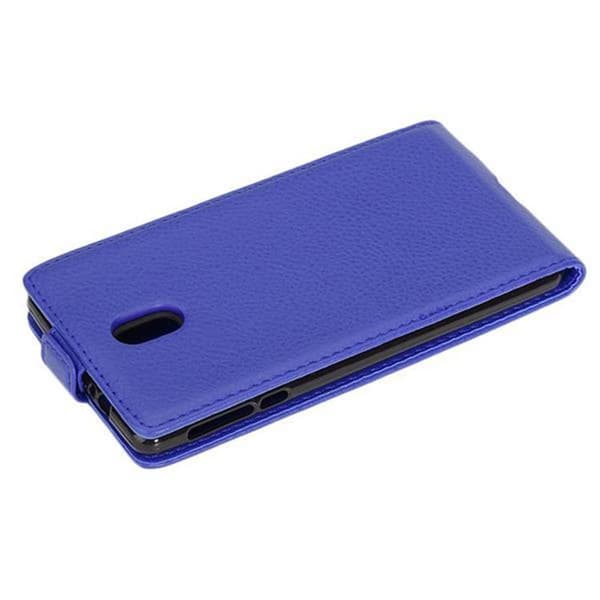 Nokia 3 2017 Skal Fodral i flipdesign Mobilskydd av smidigt konstläder Case Cover