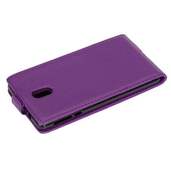 Nokia 3 2017 Skal Fodral i flipdesign Mobilskydd av smidigt konstläder Case Cover