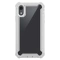 Miniatyrbilde 5 av 8: Deksel for iPhone XR 2-i-1 beskyttelsesdeksel med TPU-silikonkant og bakside av akrylglass