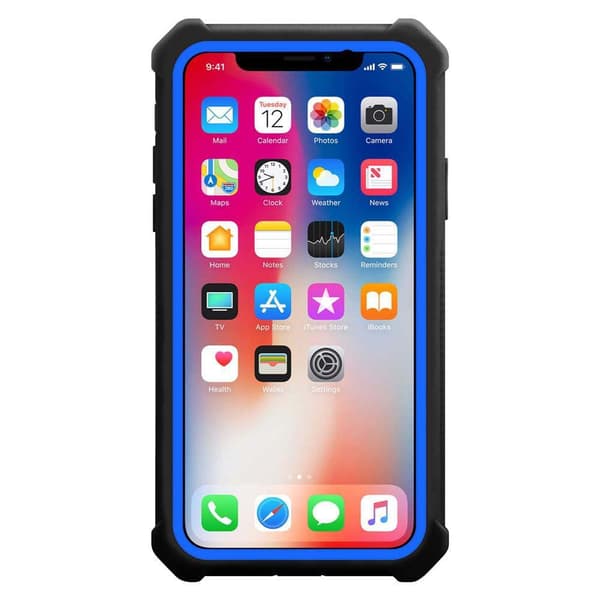 iPhone XS MAX Skal 2-i-1 Fodral Skal M obilskydd med TPU-silikonkant och akrylbaksida