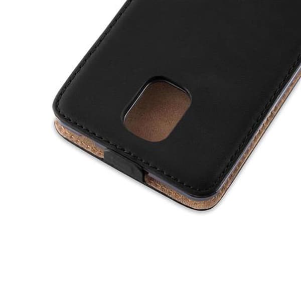 Samsung Galaxy NOTE 4 Skal Fodral i flipdesign Mobilskydd av smidigt konstläder Case Cover