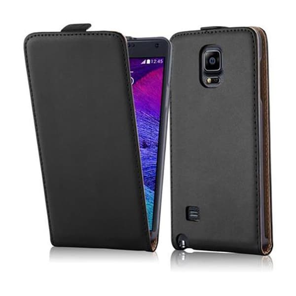 Samsung Galaxy NOTE 4 Skal Fodral i flipdesign Mobilskydd av smidigt konstläder Case Cover