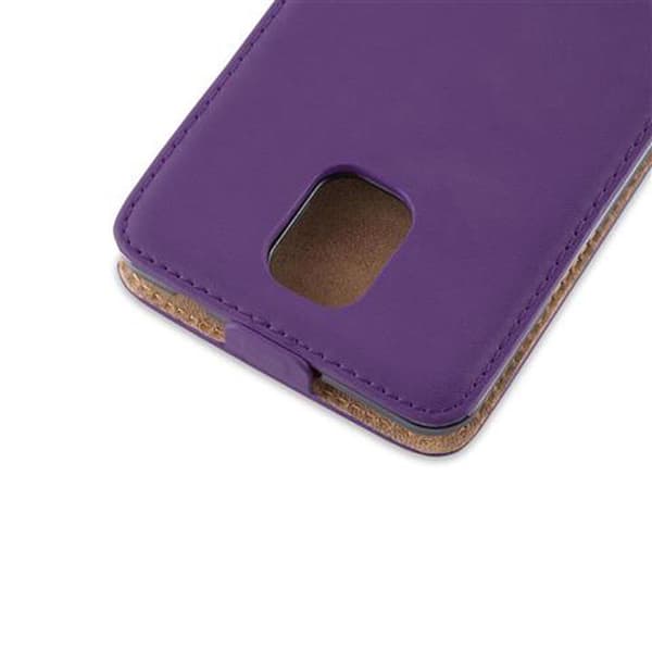 Samsung Galaxy NOTE 4 Skal Fodral i flipdesign Mobilskydd av smidigt konstläder Case Cover