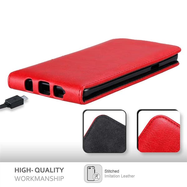 Deksel til Samsung Galaxy NOTE 5 Flip Etui med magnetisk lukking
