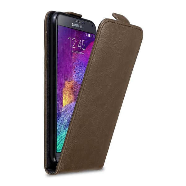 Samsung Galaxy NOTE 4 Pungetui Flip Cover () KAFFE BRUN