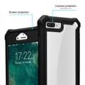 Miniatyrbilde 2 av 7: Deksel for iPhone 7 PLUS / 7S PLUS / 8 PLUS 2-i-1 beskyttelsesdeksel med TPU-silikonkant og bakside av akrylglass