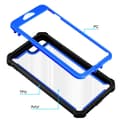 Miniatyrbilde 7 av 7: Deksel for iPhone 7 PLUS / 7S PLUS / 8 PLUS 2-i-1 beskyttelsesdeksel med TPU-silikonkant og bakside av akrylglass