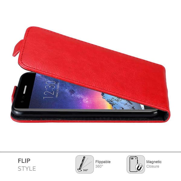 Deksel til LG K8 2017 Flip Etui med magnetisk lukking