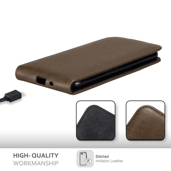 Deksel til LG K8 2017 Flip Etui med magnetisk lukking