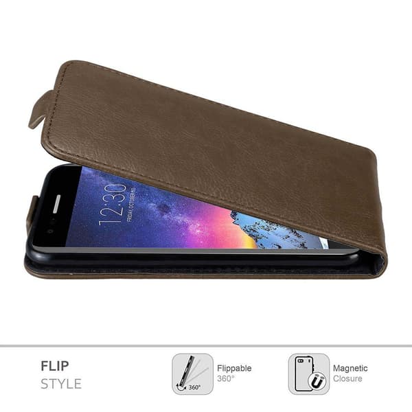 Deksel til LG K8 2017 Flip Etui med magnetisk lukking