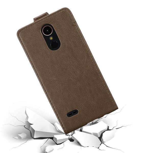 LG K10 2017 Suojakotelo Suojakuori Lompakkokotelo Matkapuhelinkotelo flip muotoilu magneettisuljenta