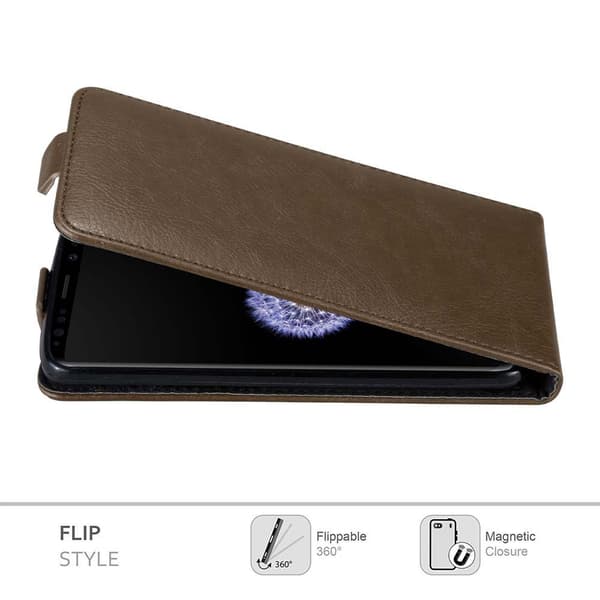 Deksel til Samsung Galaxy S9 Flip Etui med magnetisk lukking