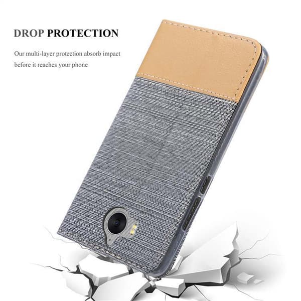 Huawei Y5 2017 / Y6 2017 Skal Plånboksfodral med magnetisk stängning, ståfunktion och kortficka