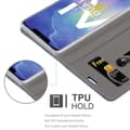 Pikkukuva 3 / 8: Huawei MATE 20 PRO Suojakotelo Suojakuori Lompakkokotelo Matkapuhelinkotelo jossa magneettisuljenta, jalusta-toiminto ja korttitasku