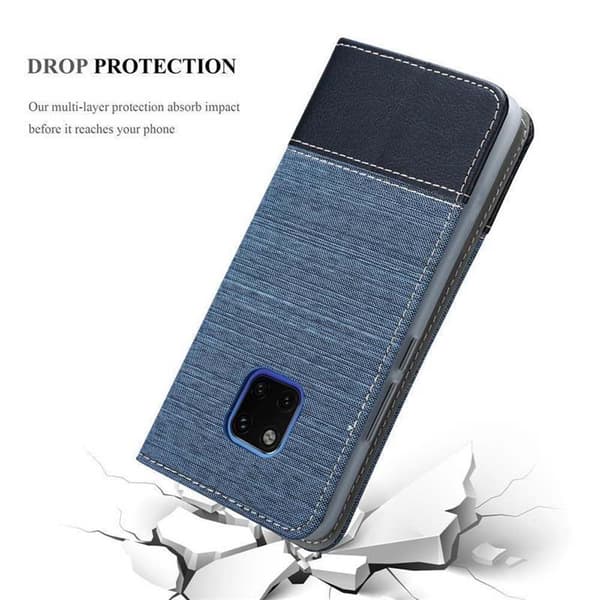 Huawei MATE 20 PRO Suojakotelo Suojakuori Lompakkokotelo Matkapuhelinkotelo jossa magneettisuljenta, jalusta-toiminto ja korttitasku