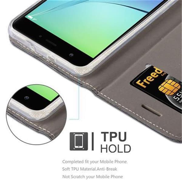 Huawei NOVA Suojakotelo Suojakuori Lompakkokotelo Matkapuhelinkotelo jossa magneettisuljenta, jalusta-toiminto ja korttitasku
