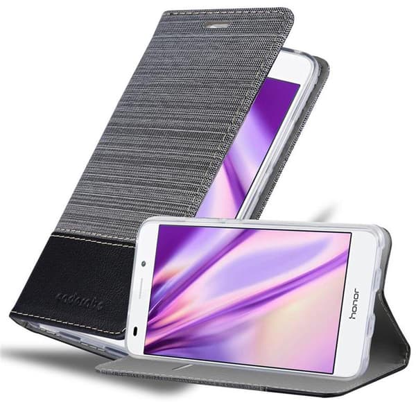 Honor 5C Suojakotelo Suojakuori Lompakkokotelo Matkapuhelinkotelo jossa magneettisuljenta, jalusta-toiminto ja korttitasku