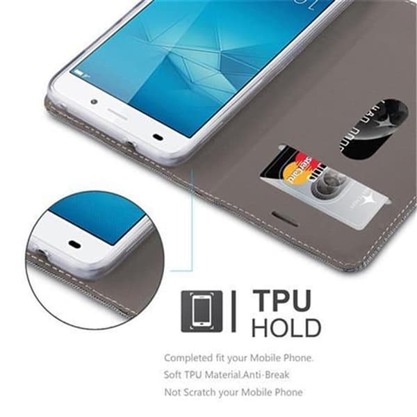 Honor 5C Skal Plånboksfodral med magnetisk stängning, ståfunktion och kortficka