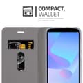 Miniatyrbilde 6 av 7: Deksel til Huawei Y6 PRIME Lommebokdeksel med magnetisk lukking, stativfunksjon og kortlomme
