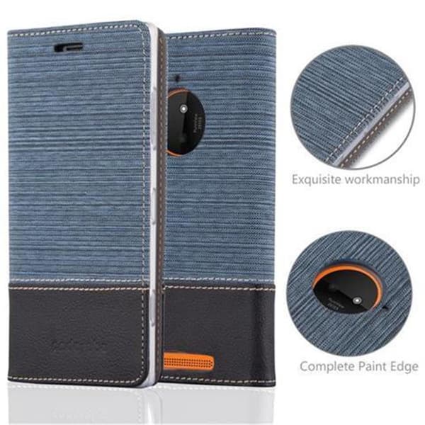 Nokia Lumia 830 Skal Plånboksfodral med magnetisk stängning, ståfunktion och kortficka