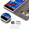 Pikkukuva 7 / 11: Nokia Lumia 830 Suojakotelo Suojakuori Lompakkokotelo Matkapuhelinkotelo jossa magneettisuljenta, jalusta-toiminto ja korttitasku