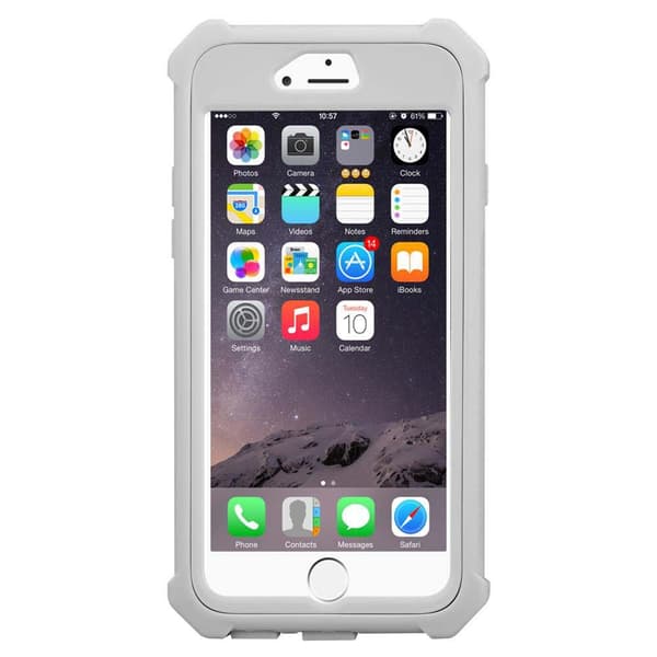 iPhone 6 / 6S Skal 2-i-1 Fodral Skal M obilskydd med TPU-silikonkant och akrylbaksida