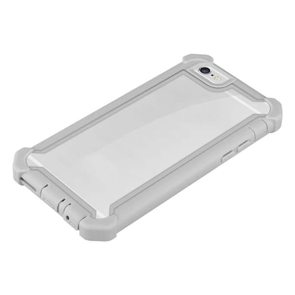 iPhone 6 / 6S Skal 2-i-1 Fodral Skal M obilskydd med TPU-silikonkant och akrylbaksida