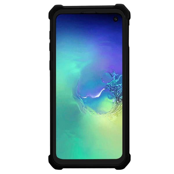Samsung Galaxy S10e Suojakuori Suojakotelo 2-in-1 jossa on TPU-silikonireuna ja akryylilasinen takapuoli