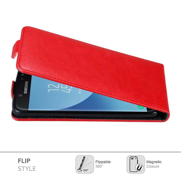 Deksel til Samsung Galaxy J7 2017 Flip Etui med magnetisk lukking