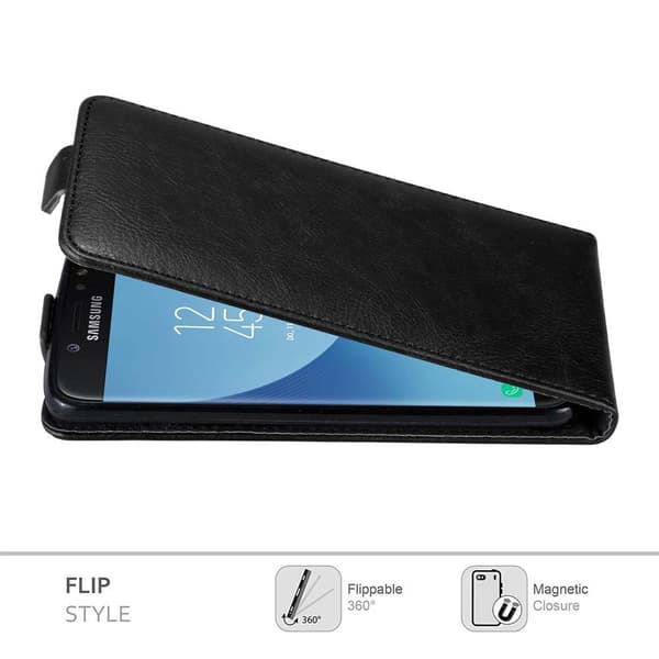 Deksel til Samsung Galaxy J7 2017 Flip Etui med magnetisk lukking