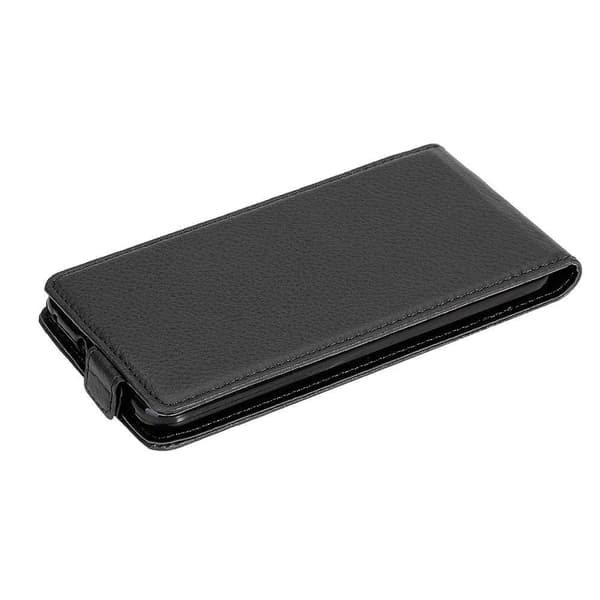Deksel til Huawei P10 LITE Flip Etui laget av strukturert kunstskinn