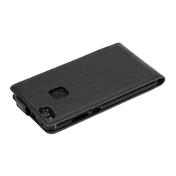Deksel til Huawei P10 LITE Flip Etui laget av strukturert kunstskinn