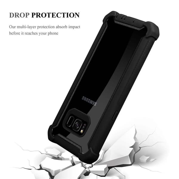 Samsung Galaxy S8 PLUS Etui Case Cover (Sort)