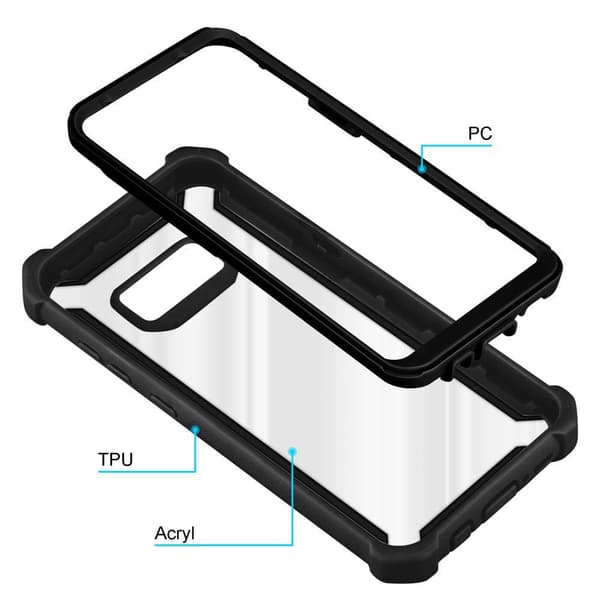 Samsung Galaxy S8 PLUS Etui Case Cover (Sort)