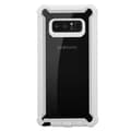 Miniatyrbilde 3 av 7: Deksel for Samsung Galaxy NOTE 8 2-i-1 beskyttelsesdeksel med TPU-silikonkant og bakside av akrylglass