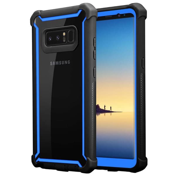 Samsung Galaxy NOTE 8 Etui Case Cover (Blå) BLÅ SORT