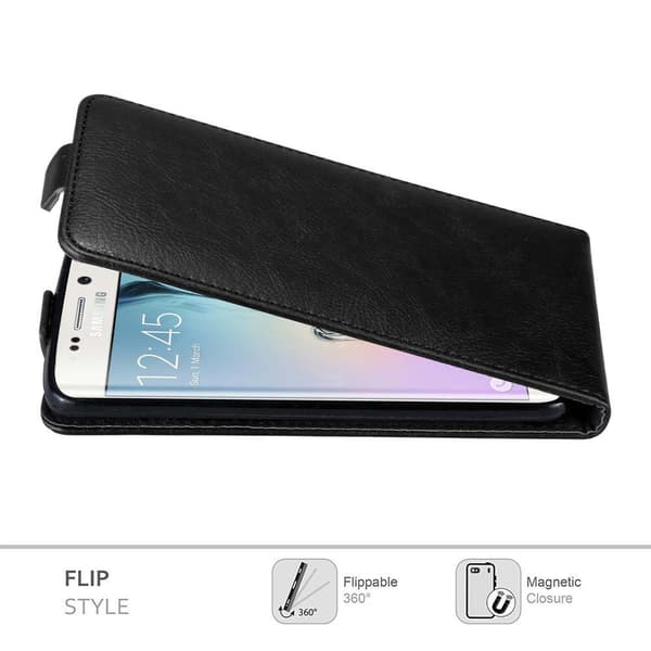 Samsung Galaxy S6 EDGE Pungetui Flip Cover ()