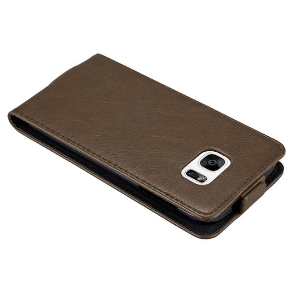 Deksel til Samsung Galaxy S7 Flip Etui med magnetisk lukking