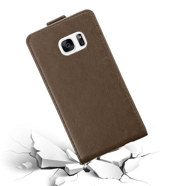 Deksel til Samsung Galaxy S7 Flip Etui med magnetisk lukking