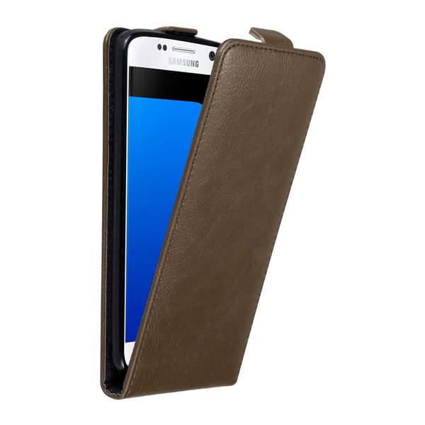 Deksel til Samsung Galaxy S7 Flip Etui med magnetisk lukking