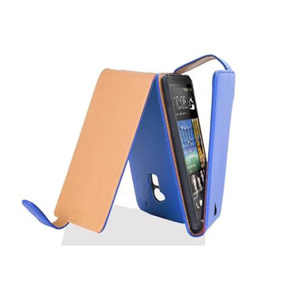 Deksel til HTC ONE MAX T6 Flip Etui laget av strukturert kunstskinn