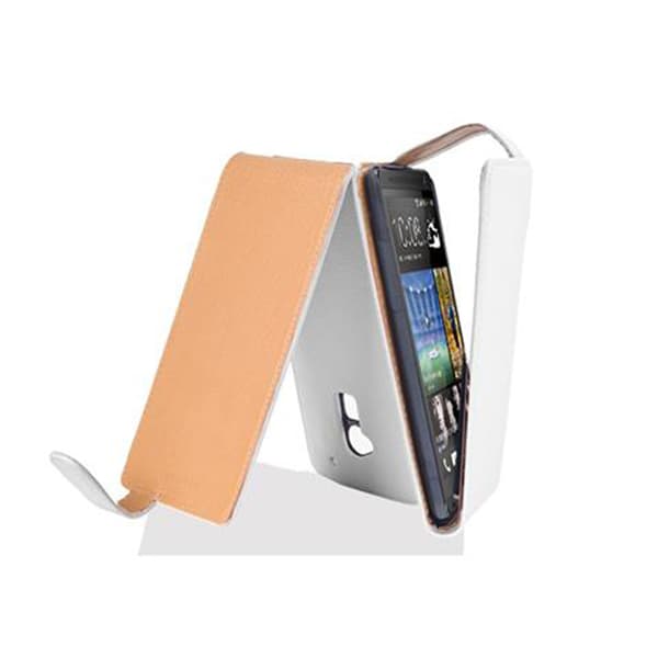 Deksel til HTC ONE MAX T6 Flip Etui laget av strukturert kunstskinn